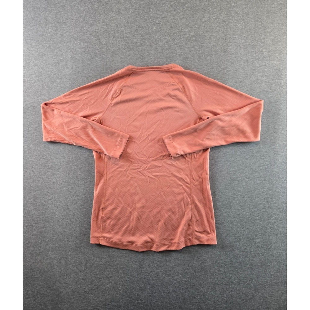 Patagonia Capilene Midweight Top Womens Medium‎ Peach Crew Base Layer Gorpcore - Picture 2 of 9